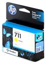 Cartucho de Tinta Original HP 711 Amarelo CZ132AB para impressora plotter T120 T520