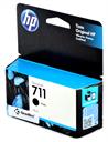 Cartucho de Tinta Original HP 711 Preto CZ129AB para Plotter T120 T520