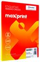 Folhas de Etiquetas Adesivas em Papel Tamanho A4 para Impressora Jato de Tinta e Laser da Maxprint 21,2x38,2 Milímetros com 65 Etiquetas por Folha. [ O modelo A4251 tem a mesma medida. ]
