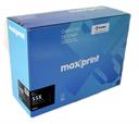 Toner Preto Compatível CE255X Maxprint 55X para Laserjet Série P3011 P3015 P3016