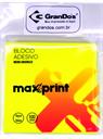 Bloco Adesivo Post-it Maxprint Amarelo Neon 76mm X 76mm 100 Folhas