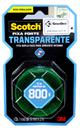 Fita Dupla Face 3m Scotch Fixa Forte Transparente 19 mm X 2 Metros