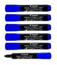 Marcador Permanente Pincel Atômico 1100p Azul Pilot