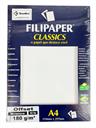 Sulfite Filipaper Gramatura 180 Branco com 50 folhas no Pacote