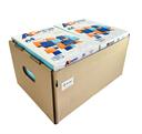 Folha Sulfite A4 75 g/m2 Aquattro no pacote com 500 folhas