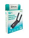 Antena Wireless Usb Dual Band para Rede Sem Fio Receptor WiFi