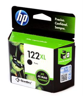 Cartucho Original HP 122XL Preto CH563HB