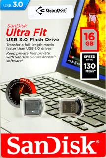Pen Drive 16GB Sandisk Ultra Fit