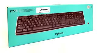 Teclado Sem Fio Logitech K270