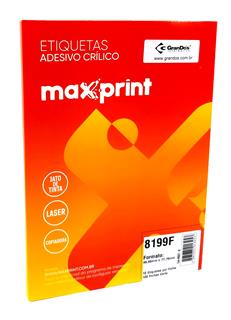 Etiquetas 8199F 46,56mm x 77,8mm Maxprint