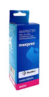 Refil de Tinta Maxprint Similar 664 673 Magenta