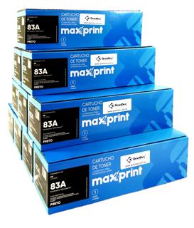 Toner Maxprint CF283A na Caixa com 10 Toners