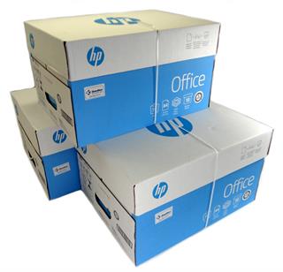 Papel Sulfite A4 HP Office pack com 30 pacotes com 500 Folhas