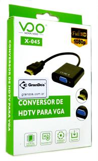 Cabo Conversor HDMI X VGA