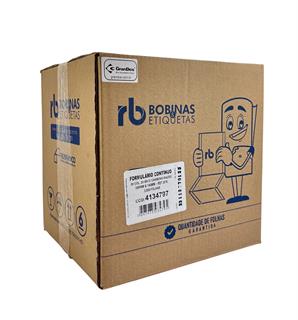 Formulário Contínuo Razão 2 vias Rio Branco com Carbono 3076