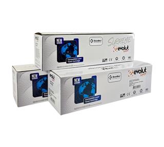 Toner Evolut 85A 36A 35A 78A na Caixa com 3 Toners