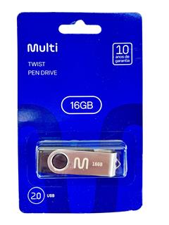 Pen Drive Multilaser Twist 16GB