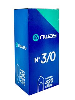 Clips Numero 3/0 caixa com 420 unidades