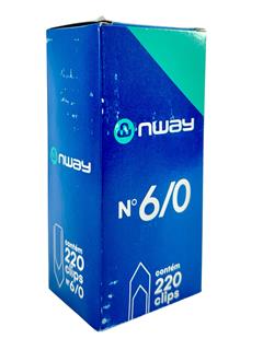 Clips Numero 6/0 caixa com 220 unidades