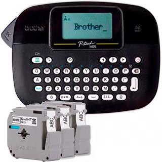 Rotulador Eletrônico Brother Ptm95bk Preto