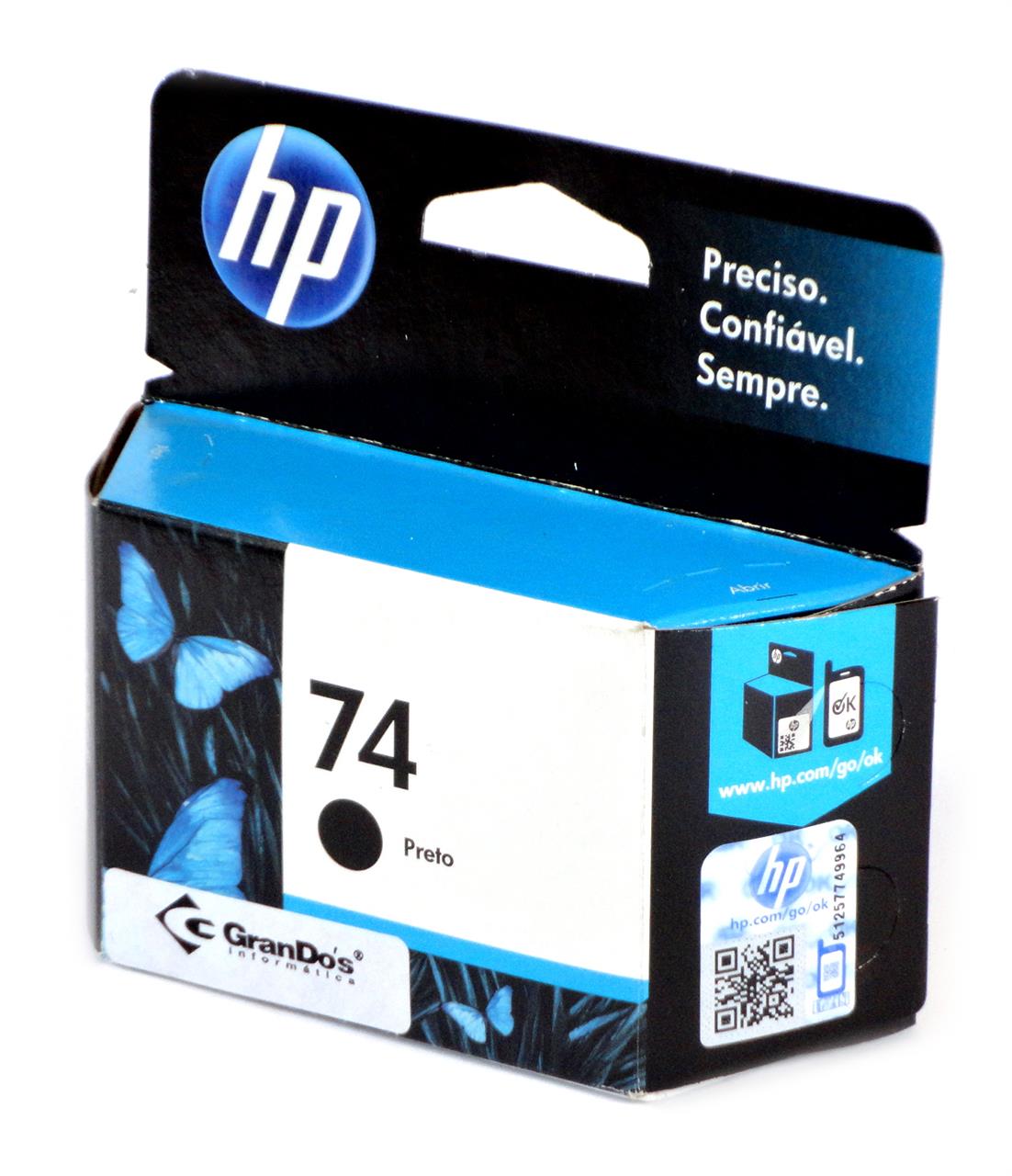 Cartucho Original HP 74 Preto CB335WL