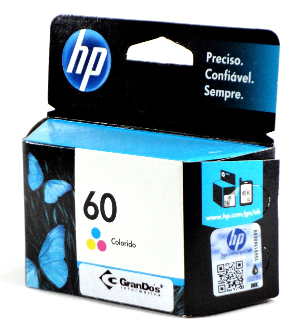 GranDo's - Cartucho Original HP 60 Colorido CC643WB