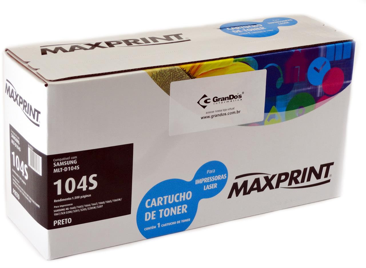 Toner Maxprint Samsung MLT-D104S