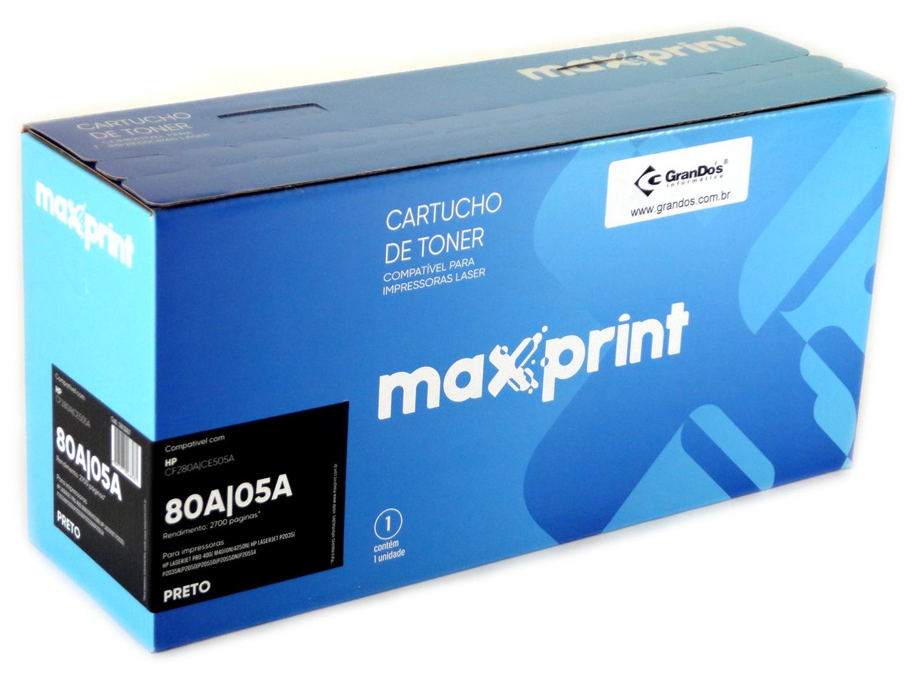 Toner Maxprint CE505A CF280A