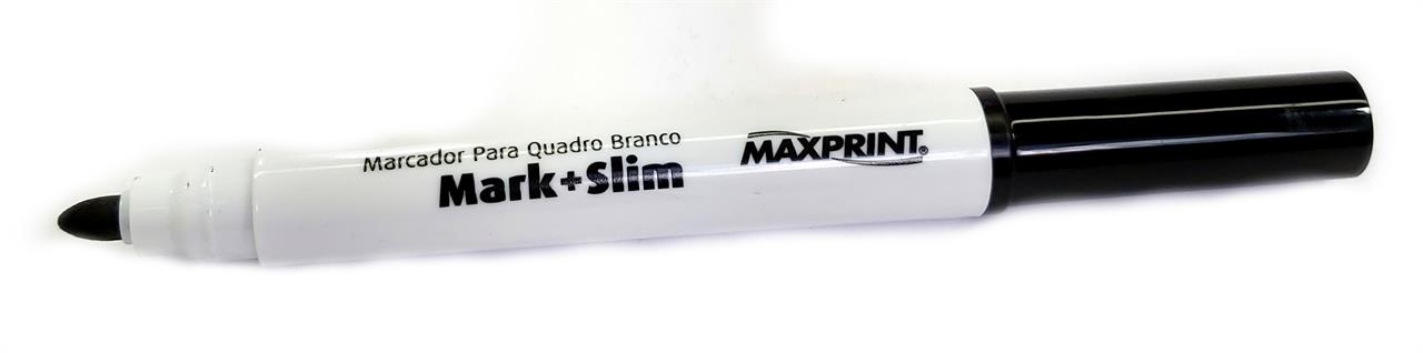 Marcador Quadro Branco Maxprint Preto