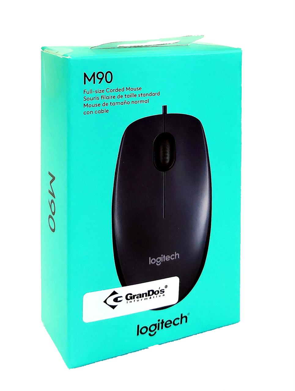 Mouse - Mouse Usb Logitech M90 Preto