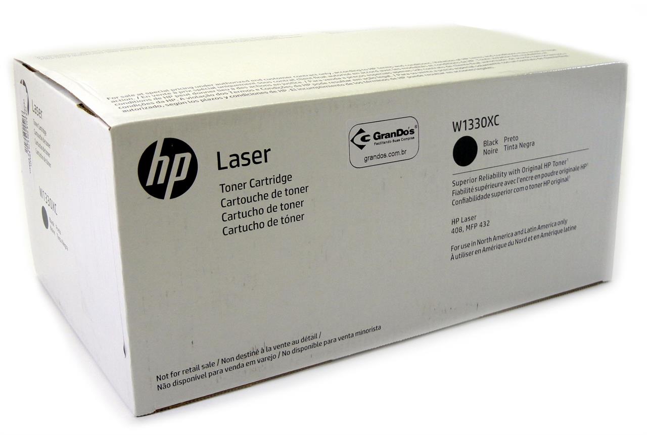 Toner Original HP - Toner Original HP W1330X Preto 330X