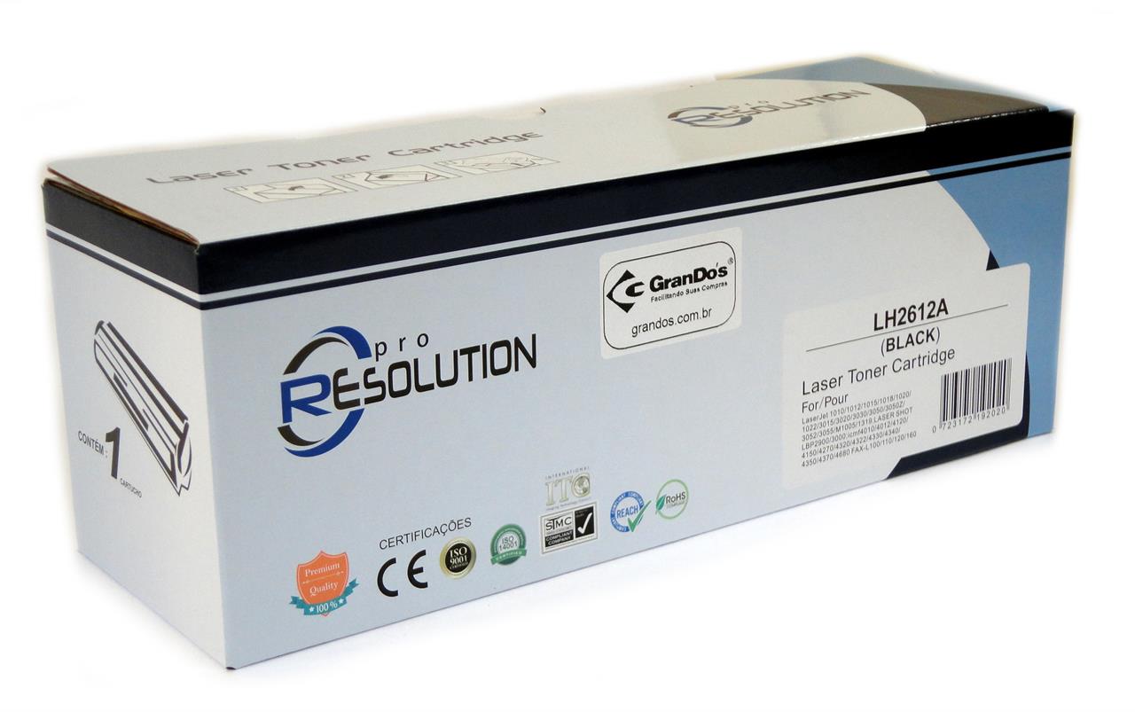 Toner Resolution Q2612A