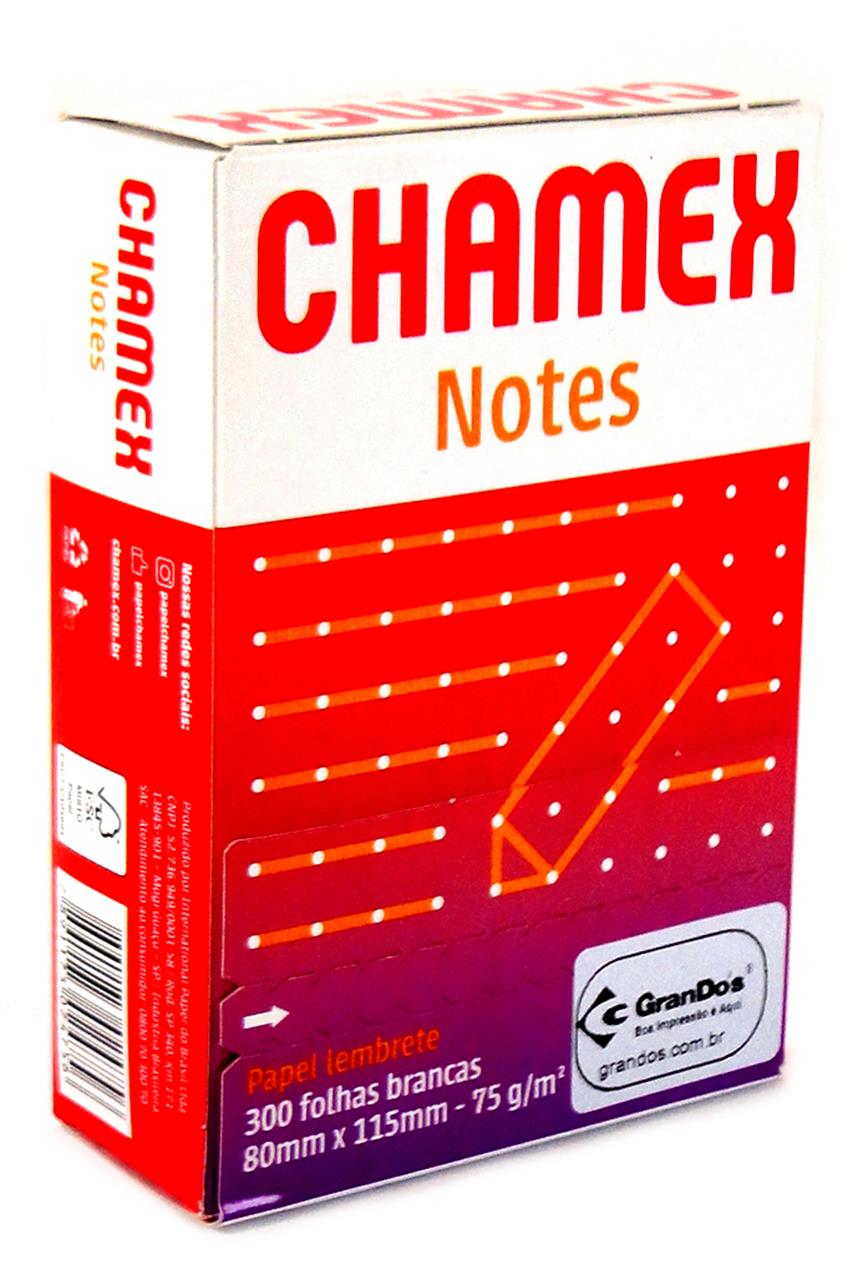 Papel LEMBRETE Chamex Notes 300 Folhas