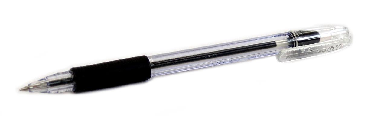 Caneta Esferográfica Preta Pilot Bps Grip