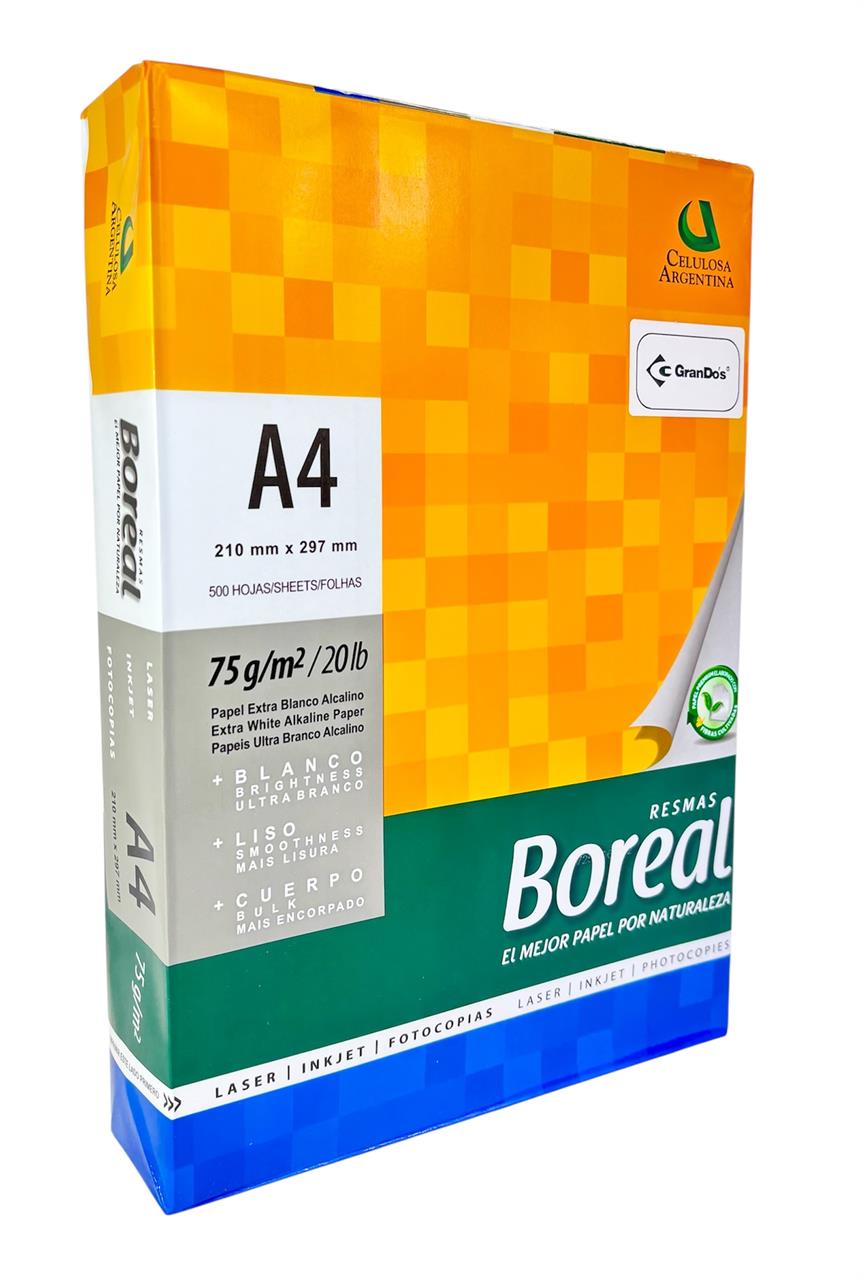 Papel Sulfite A4 Boreal
