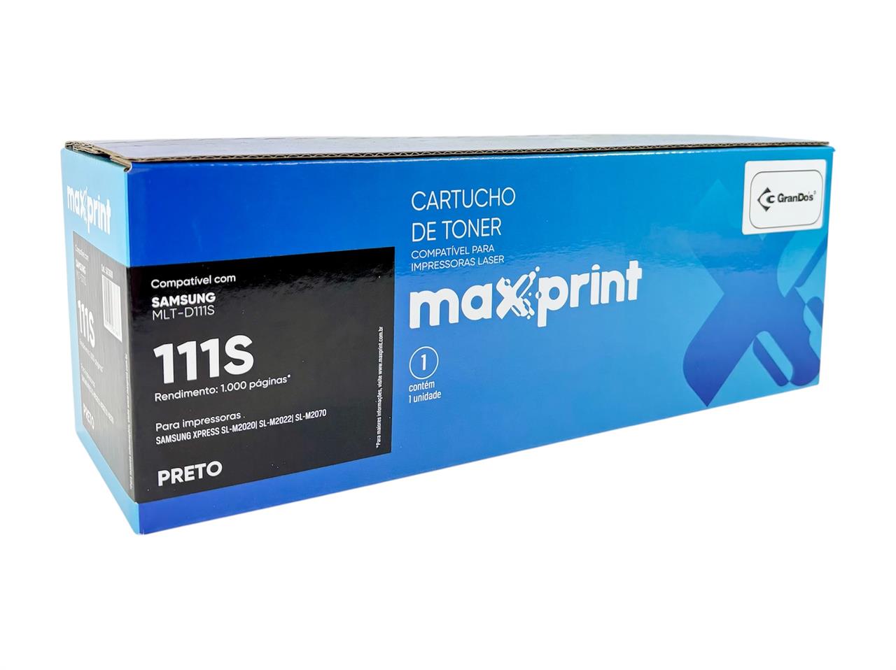 Toner Maxprint MLT-D111S 1000 Páginas