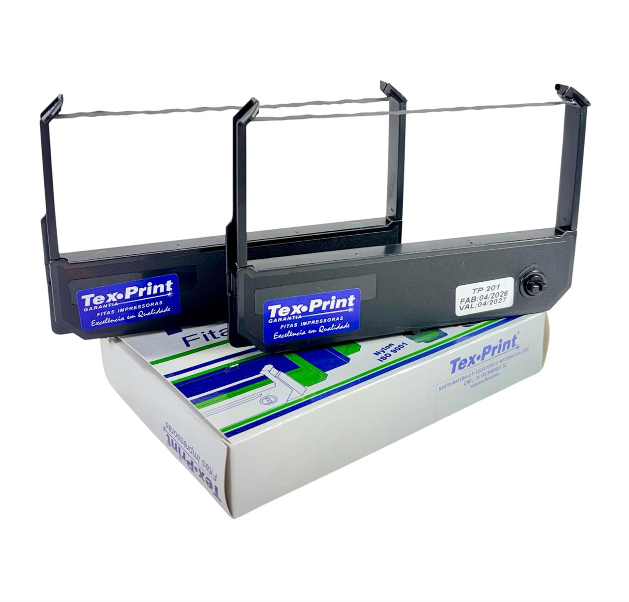 Fita CMI600 Haste Longa TexPrint na caixa com 2 fitas