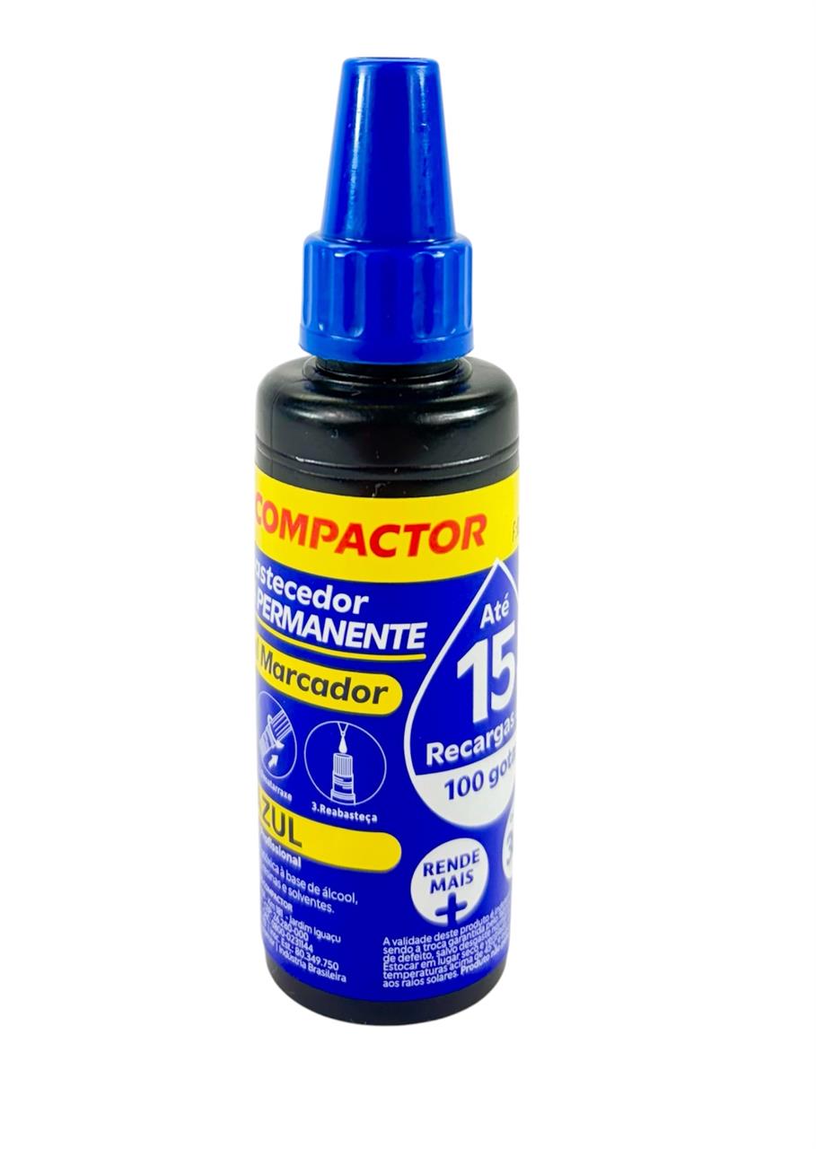 Tinta Reabastecedora Compactor Para Super Pincel Azul